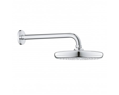 GROHE Tempesta 210 26411000 верхний душ с душевым кронштейном 286 мм, 1 режим струи