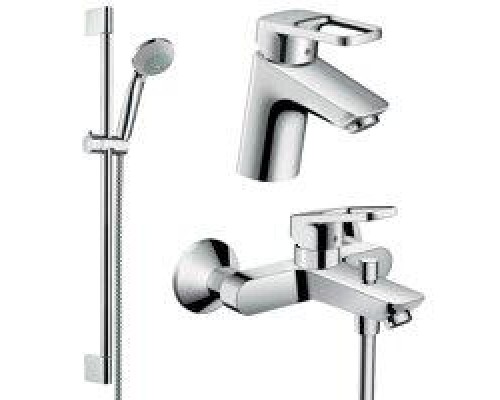 HANSGROHE Metris 31808111 умыв.,ванна,стойка