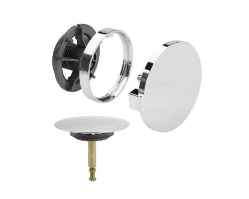 VIEGA (721244) Набор накладок для слив-перелива Multiplex Trio Set Visign M5 (хром)