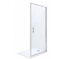 ROCA AMP171001M Town двері душові одностулкові, 100х195 см, алюмінієвий хромований профіль, безпечне