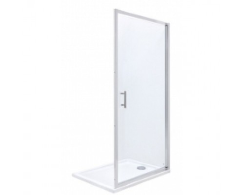 ROCA AMP171001M Town двері душові одностулкові, 100х195 см, алюмінієвий хромований профіль, безпечне