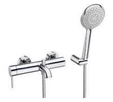 ROCA A5A0111C00 LANTA tap bath-shower with set