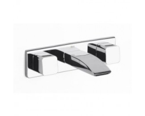 ROCA A5A4550C00 THESIS washbasin in wall, two handle