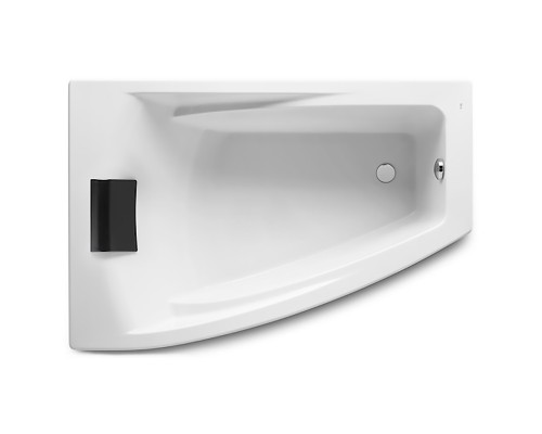 ROCA A248164000 Hall ванна акрилова кутова, ліва версія, біла, з інтегрованими підлокітниками, з під