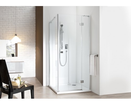 ROCA A276256000 Malaga Square Compact піддон квадратний, акриловий, білий, з інтегрованою панеллю, і