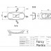 FANCY MARBLE 7606101 Умывальник из литого мрамора QUANT 800 (795 х 359 х 150 )