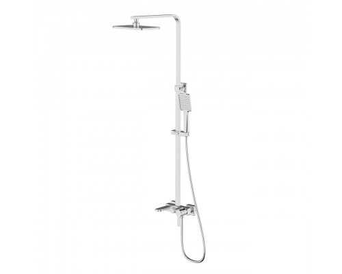 IMPRESE T-10105 KUCERA система душевая (смеситель для ванны, верхний и ручной душ)