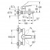GROHE BauEdge 23605000 смеситель однорычажный для ванны