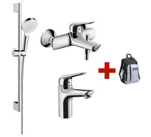 Hansgrohe 71041111 Novus Набор смесителей (71030000+71040000+26533400)