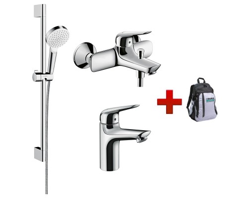 Hansgrohe 71041111 Novus Набор смесителей (71030000+71040000+26533400)