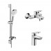 HANSGROHE 1062019 Logis Loop Набор смесителей для ванны, умывальник 100 (71151000+71244000+26553400)