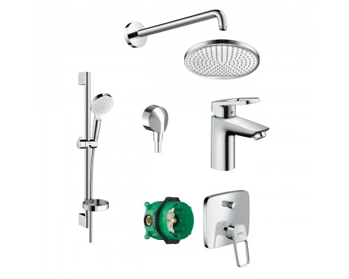 HANSGROHE 1122019 Logis Loop Набор скр мон (71151000+26553400+71264000+01800180+27454000+27413000+26