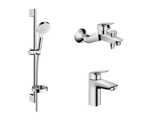 HANSGROHE 1082019 Logis Набор смесителей для ванны (71100000+71400000+26553400)