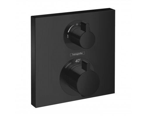 Hansgrohe Ecostat Square TH conc.2f matt black