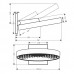 Hansgrohe Rainfinity 360 1jet OHS wall PGO