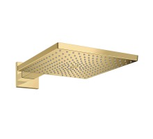 HANSGROHE Верхній душ Raindance Select E 300 1jet Air з тримачем 390 мм, Polished Gold Optic (26238990)