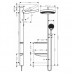 Hansgrohe Rainfinity Showerpipe 360 1jet chrome