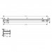 Hansgrohe Rainfinity shelf 500 chrome