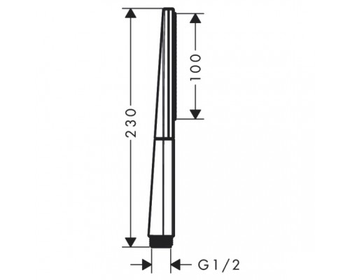 Hansgrohe Rainfinity HS 1jet BBC