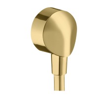 HANSGROHE Шлангове під'єднання FixFit E без зворотного клапана Polished Gold Optic (27454990)