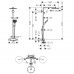 Hansgrohe RD Select S 240 1j PowderRain SHP BBC