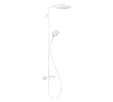 HANSGROHE Душова система Raindance S 240 Showerpipe PowderRain 1jetP з термостатом Matt White (27633700)