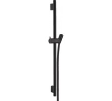 HANSGROHE Душова штанга Unica S Pura 65 см зі шлангом 160 см Matt Black (28632670)