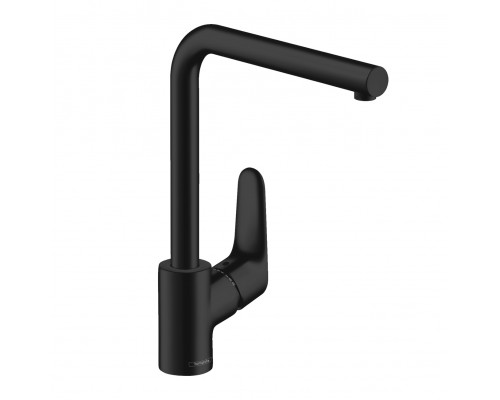 Hansgrohe Focus KM 280 swivel spout matt black