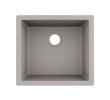 HANSGROHE Кухонна мийка S510-U450  під стільницю 500х450 Concretegrey (43431380)