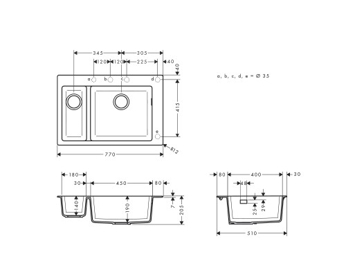 Hansgrohe S510-U635 BG