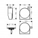 Hansgrohe Exafill S finish set matt black