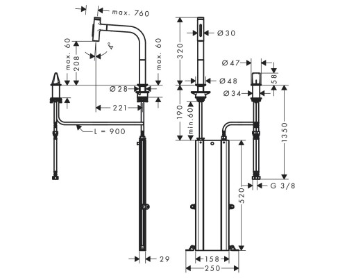 Hansgrohe M7120-H200 ST