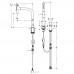 Hansgrohe M7113-H200 ST pull-out spray