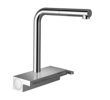 HANSGROHE Змішувач Aquno Select М81 250 2jet кухонний з витяжним виливом Sbox (73830000)