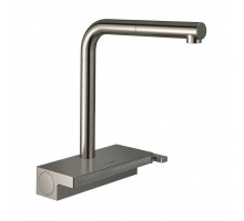 HANSGROHE Змішувач Aquno Select М81 250 2jet кухонний з витяжним виливом Sbox (73830800) Stainless Steel