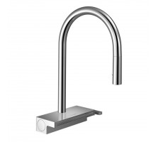 HANSGROHE Змішувач Aquno Select M81 170 3jet кухонний з витяжним виливом Sbox (73831000)