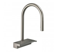 HANSGROHE Змішувач Aquno Select М 81 170 3jet кухонний з витяжним виливом Sbox (73831800) Stainless Steel