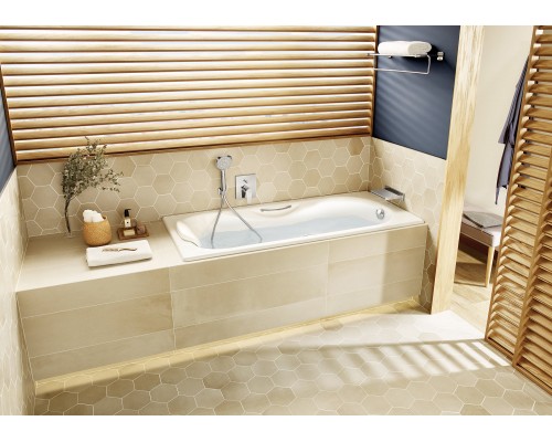 ROCA A23157000R+A150412330 Комплект: MALIBU ванна 150*75см, с ручками + ножки