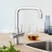 GROHE 30145000 Red Duo Cмеситель для кухни, однорычажный+ бойлер на 4литра