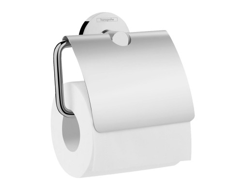 HANSGROHE 41723444 Logis Набор аксессуаров: крючок двойной, держатель туалетной бумаги, стакан, туа