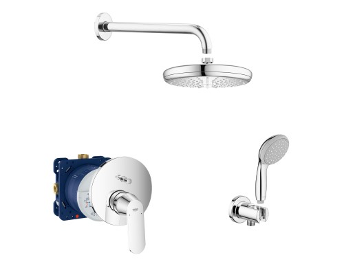 GROHE 25219001 Eurosmart Cosmopolitan душевой комплект с системой Tempesta 210