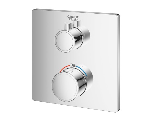 GROHE 24078000 Grohtherm термостат для душа с переключателем на 1 положение