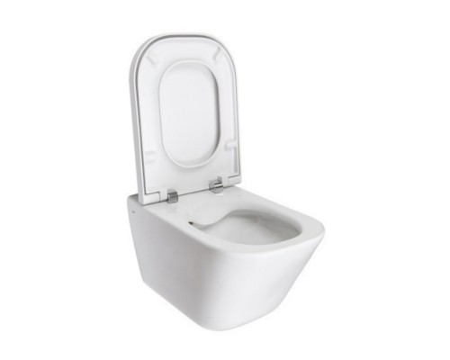 ROCA A34H470000 Комплект: GAP Rimless унитаз подвесной с сиденьем Slim, slow-closing