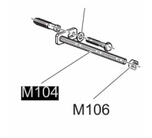 ALCAPLAST M104 Крепление к инсталляции А101 (Чехия)