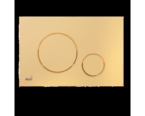 ALCAPLAST M675 Кнопка управления для скрытых систем инсталляции, золотой (Чехия)