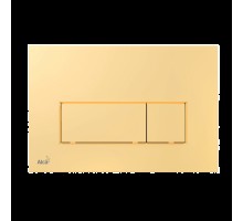 ALCAPLAST M575 Кнопка управления для скрытых систем инсталляции, золотой-глянец (Чехия)