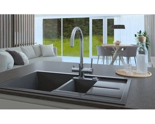 Кухонний Змішувач-кран RUBINETA Ula-20 UL32008 з підключенням до фільтра (UL32008)