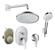 HANSGROHE  714091111 LOGIS душевой набор (26723000+27446000+71409000+26694400+27454000)