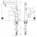 HANSGROHE 73854000 TALIS M51 смеситель для кухни 300, 1jet, хром