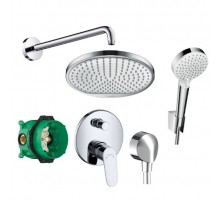 HANSGROHE  1182019 FOCUS душевой набор скрытого монтажа (26723000+27413000+31945000+01800180+2669440